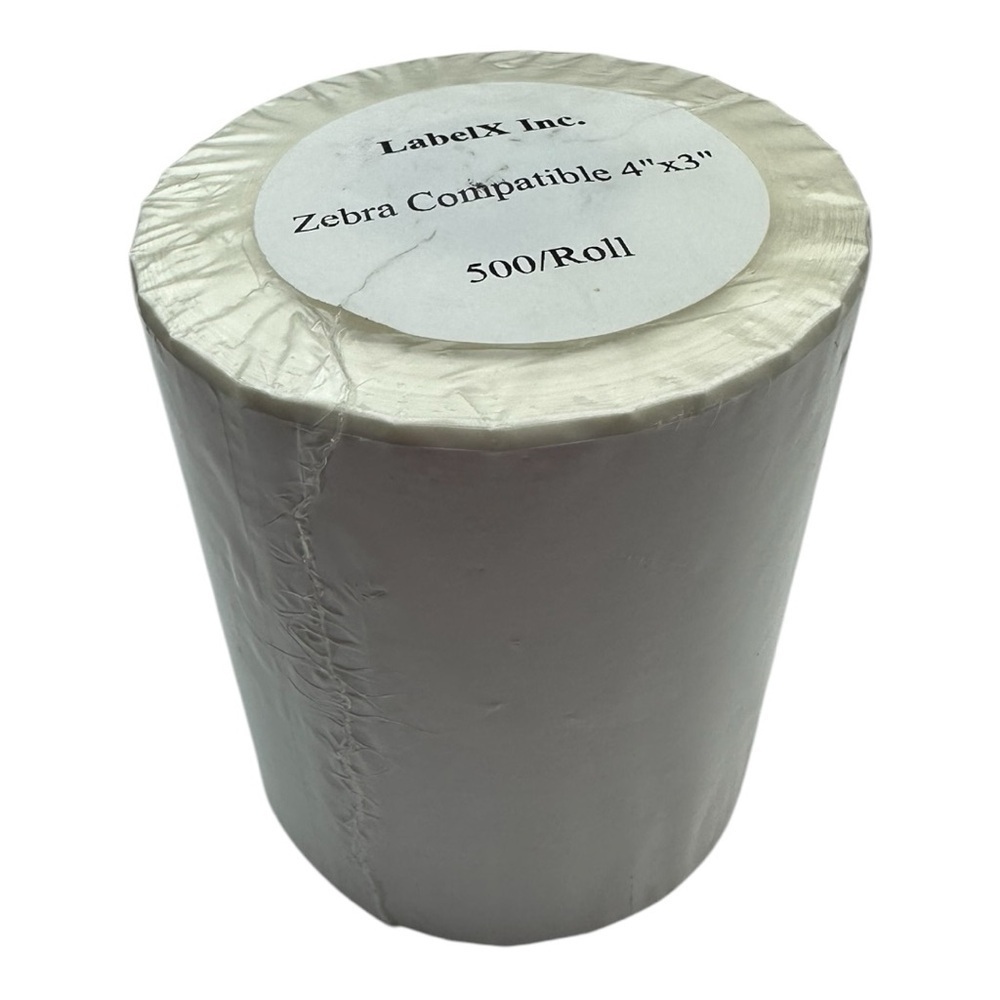 Thermal Labels 4x3 Inch White 500 Labels